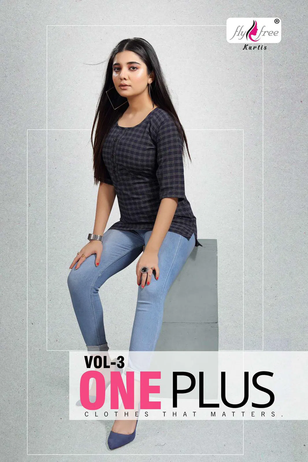 Fly Free One Plus 3 Latest Casual Regular Wear Ladies Top Collection
